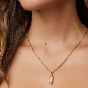 Kendra Scott Pink and Gold NECKLACE